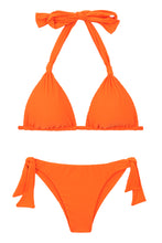 Laden Sie das Bild in den Galerie-Viewer, Product Front: Rio De Sol Set Set Dots-Orange Mel Italy

