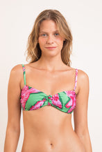 Laden Sie das Bild in den Galerie-Viewer, Gallery: Rio De Sol Oberteil Top Parrots Bandeau-Crispy

