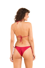 Laden Sie das Bild in den Galerie-Viewer, Model Back: Rio De Sol Unterteil Bottom Shimmer-Divino Cheeky-Tie
