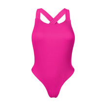 Laden Sie das Bild in den Galerie-Viewer, Product Front: Rio De Sol Badeanzug Cotele-Amaranto Olivia
