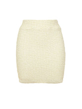 Laden Sie das Bild in den Galerie-Viewer, Product Front: Rio De Sol Strandrock Brisa-Offwhite Rubi Skirt
