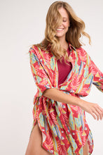 Laden Sie das Bild in den Galerie-Viewer, Image 09: Rio De Sol Hemdblusenkleid Sea-Bloom Chemise Gabriele
