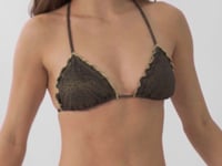 Laden und Abspielen von Videos im Galerie-Viewer, Video: Rio De Sol Oberteil Top Radiante-Black Frufru
