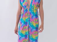 Laden und Abspielen von Videos im Galerie-Viewer, Video: Rio De Sol Strandkleid Fusion Long Dress Soleil
