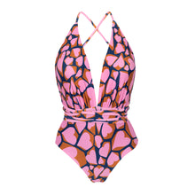 Laden Sie das Bild in den Galerie-Viewer, Product Front: Rio De Sol Badeanzug Amore-Pink New Vegas
