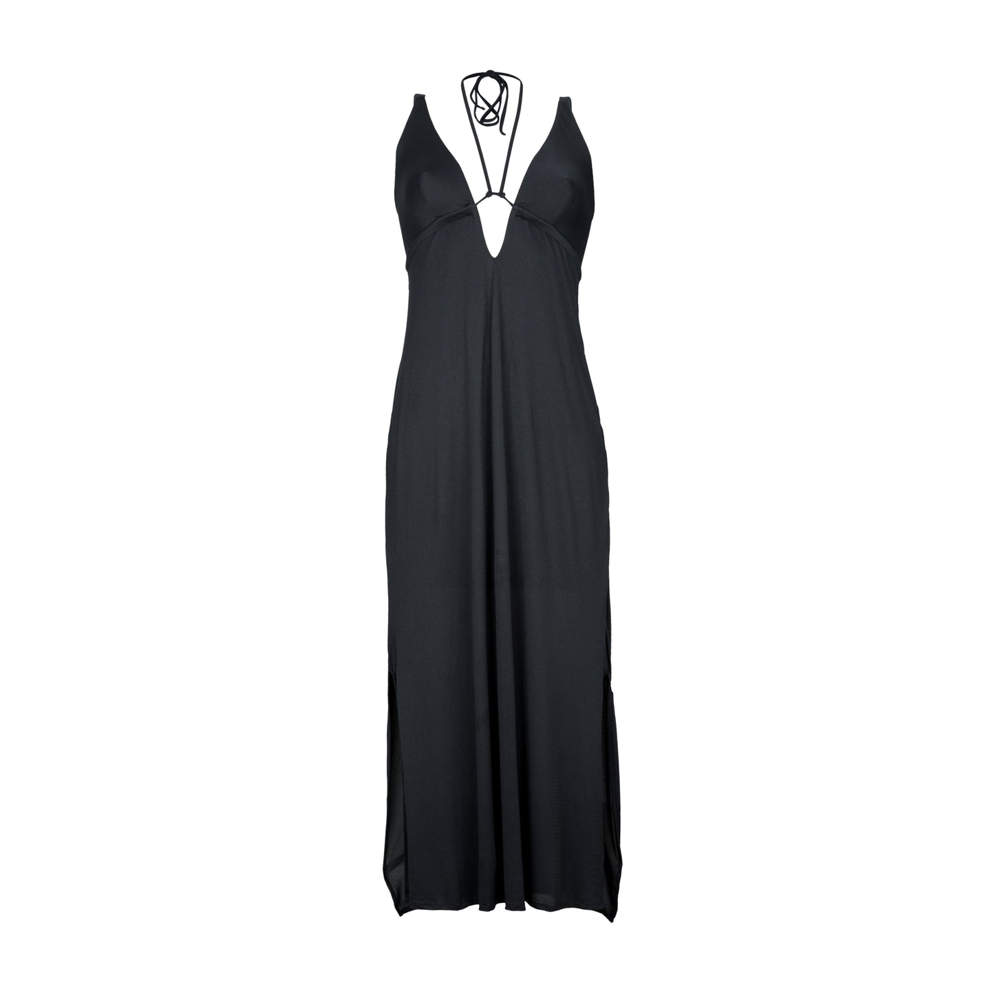Product Front: Rio De Sol Strandkleid Black Saida Yara