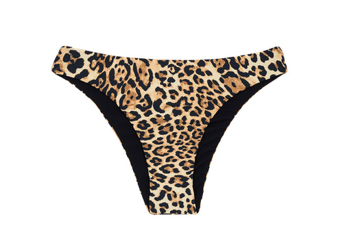 Product Front: Rio De Sol Unterteil Bottom Leopardo Black Babado