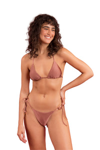 Image 04: Rio De Sol Unterteil Bottom Shimmer-Copper Cheeky-Tie