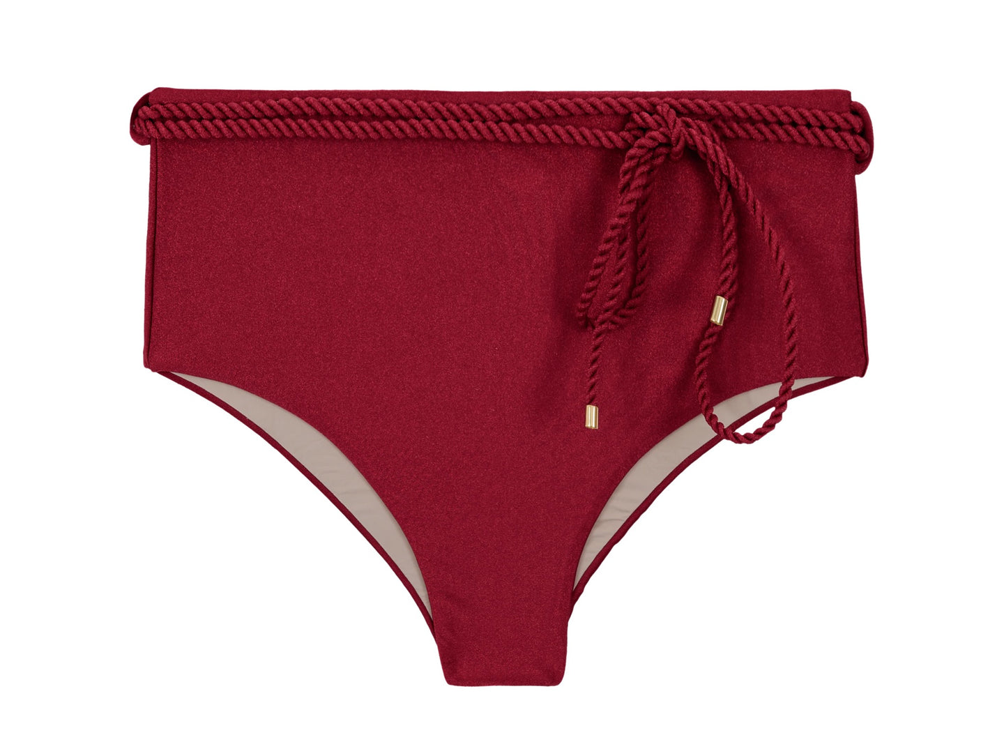 Product Front: Rio De Sol Unterteil Bottom Shimmer-Divino Belted-High-Waist