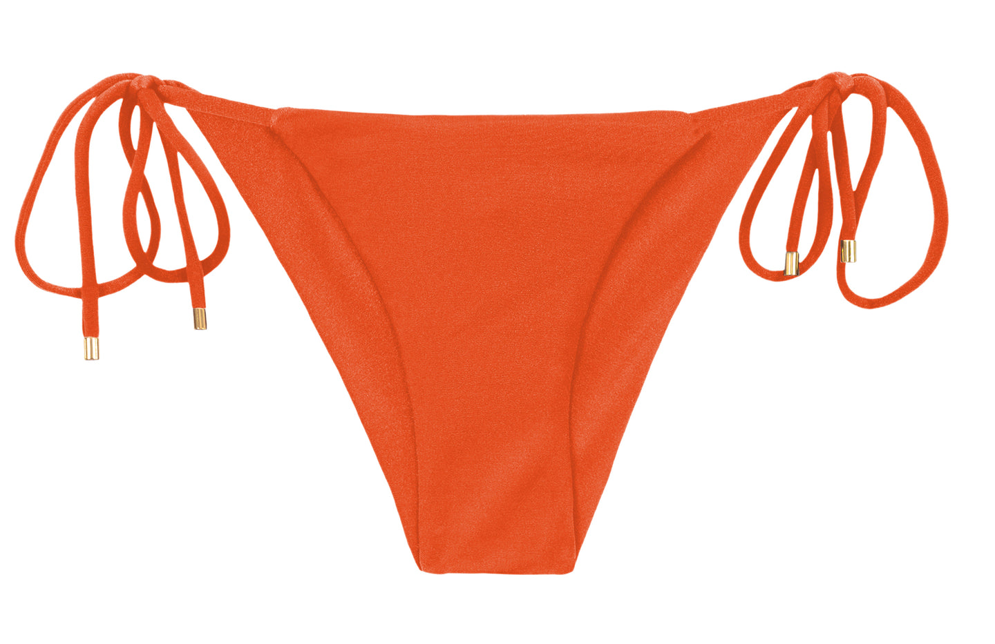 Product Front: Rio De Sol Unterteil Bottom Shimmer-Paprica Cheeky-Tie