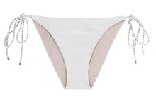 Laden Sie das Bild in den Galerie-Viewer, Product Front: Rio De Sol Unterteil Bottom Shimmer-White Ibiza-Rope
