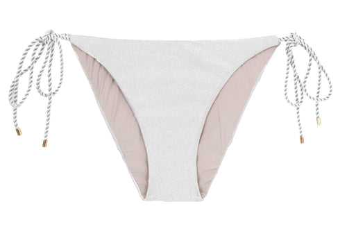 Product Front: Rio De Sol Unterteil Bottom Shimmer-White Ibiza-Rope