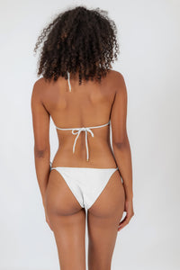 Model Back: Rio De Sol Unterteil Bottom Shimmer-White Ibiza-Rope