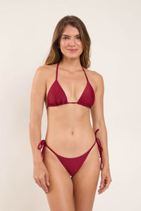 Model Front: Rio De Sol Unterteil Bottom Touch-Carmim Cheeky-Tie