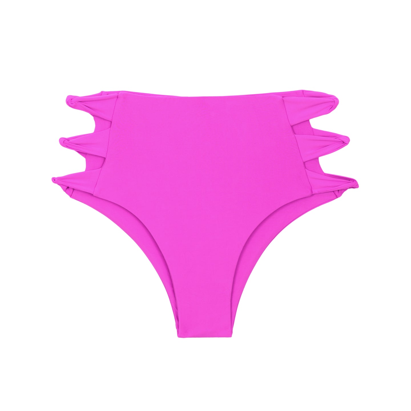 Product Front: Rio De Sol Unterteil Bottom Vita-Pink High-Waist-Spin