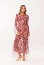 Laden Sie das Bild in den Galerie-Viewer, Model Front: Rio De Sol Strandkleid Dune Dress Lucy
