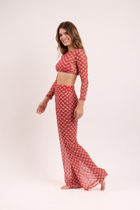 Image 03: Rio De Sol Strandtop Floral-Scales Top Harper