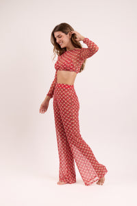 Image 08: Rio De Sol Strandtop Floral-Scales Top Harper