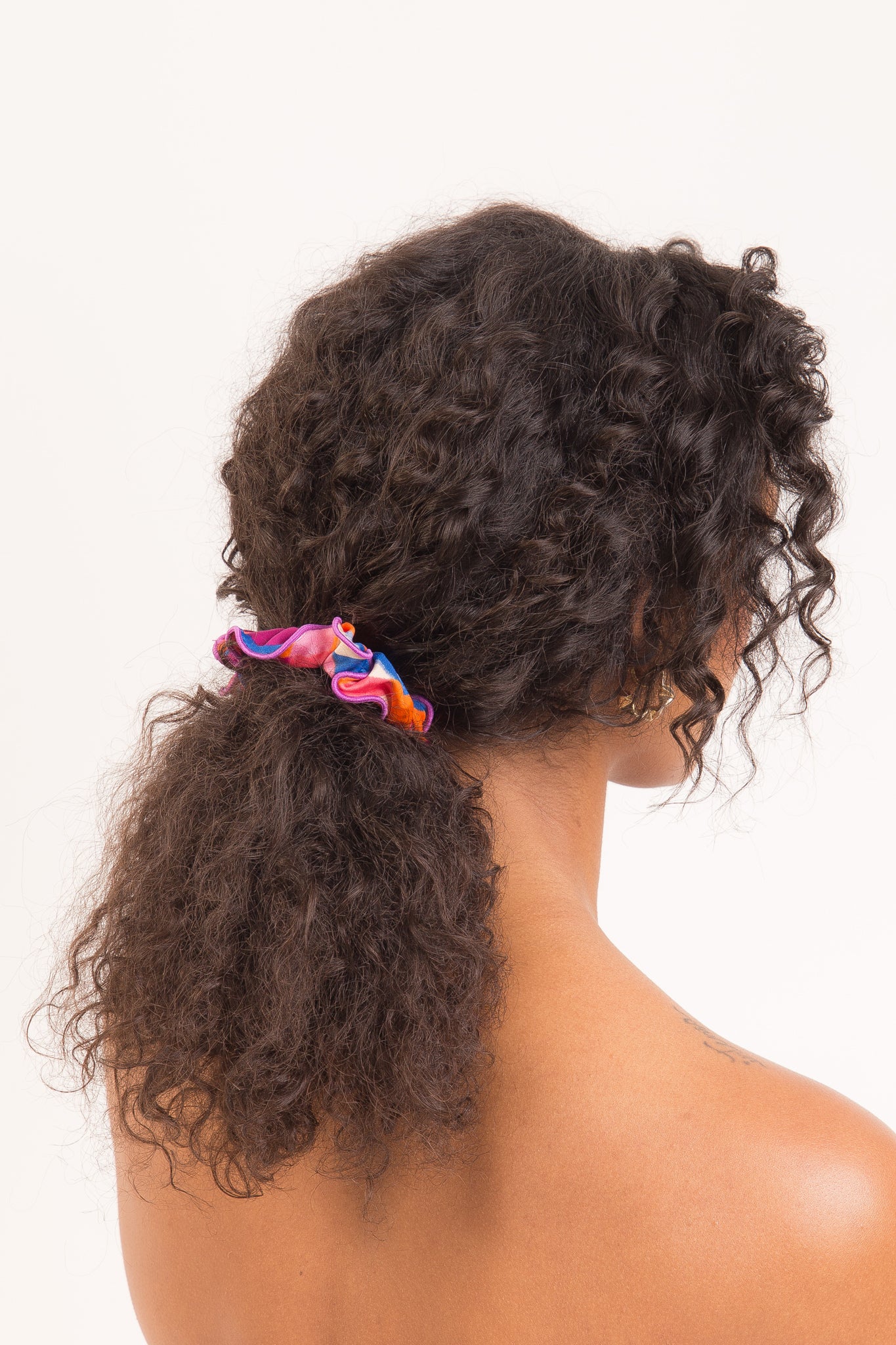 Model Front: Rio De Sol Haar-Accessoires Funny Scrunchie