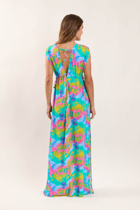 Model Back: Rio De Sol Strandkleid Fusion Long Dress Soleil
