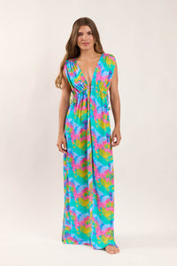 Image 04: Rio De Sol Strandkleid Fusion Long Dress Soleil
