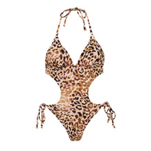 Laden Sie das Bild in den Galerie-Viewer, Product Front: Rio De Sol Badeanzug Leopard Trikini
