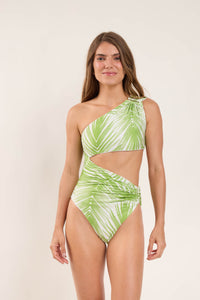Model Front: Rio De Sol Badeanzug Palms Zadar-Op