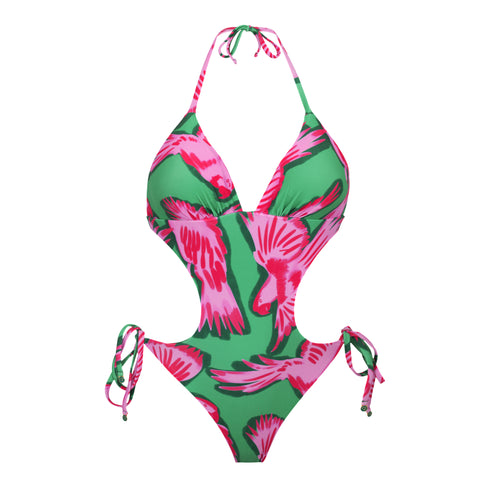Product Front: Rio De Sol Badeanzug Parrots Trikini