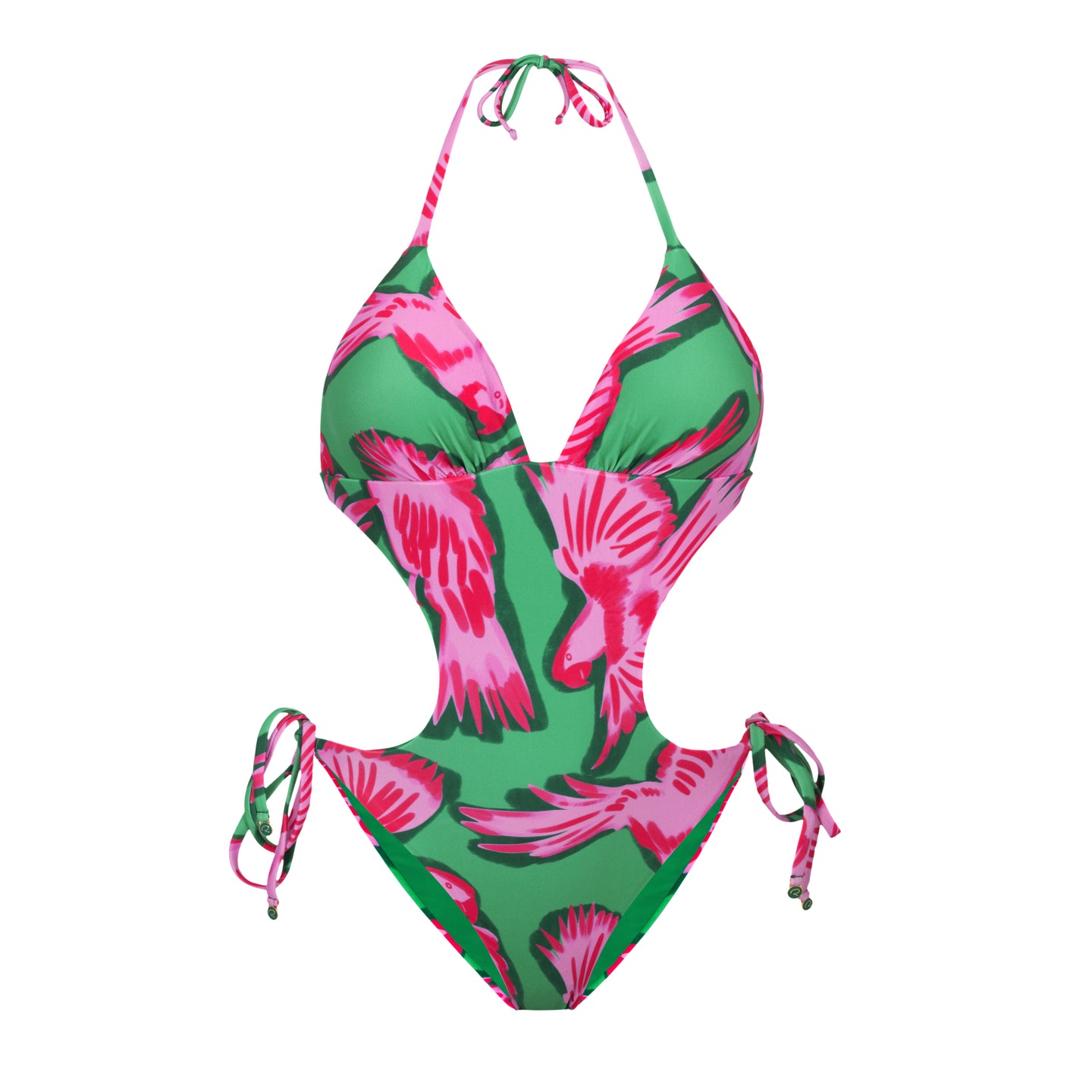 Product Front: Rio De Sol Badeanzug Parrots Trikini-Comfy