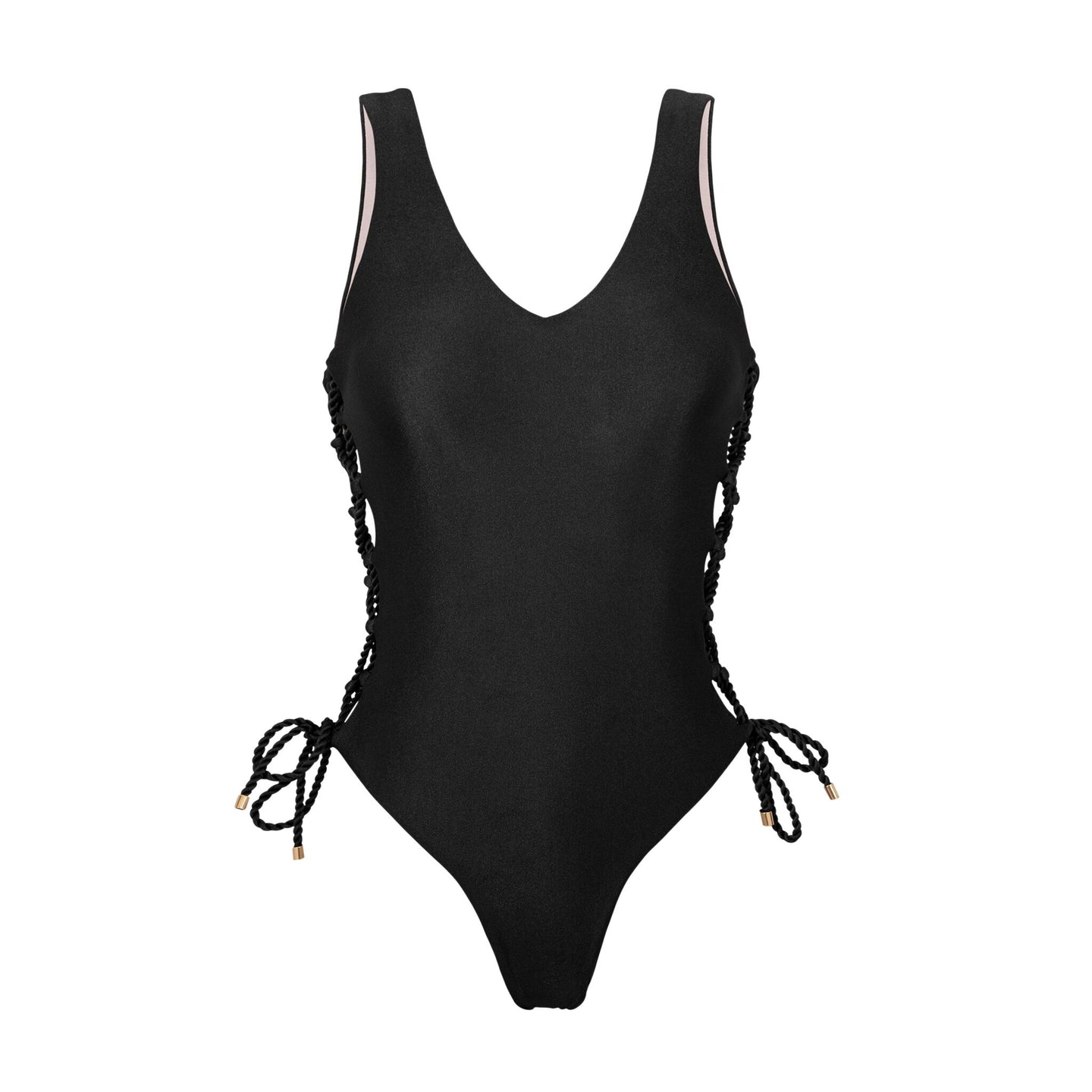 Product Front: Rio De Sol Badeanzug Shimmer-Black Zoe