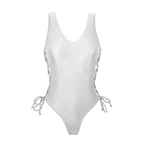 Product Front: Rio De Sol Badeanzug Shimmer-White Zoe
