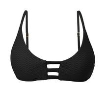 Laden Sie das Bild in den Galerie-Viewer, Product Front: Rio De Sol Oberteil Top Bora-Black Bra-Trio
