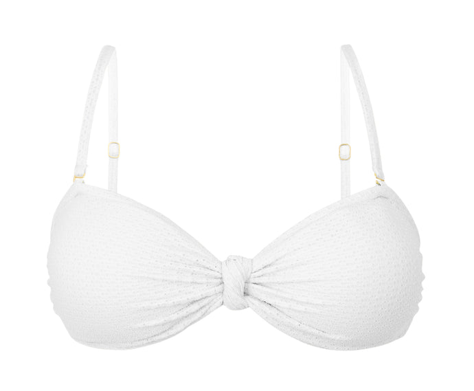 Product Front: Rio De Sol Oberteil Top Bora-White Bandeau-Joy