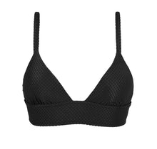 Laden Sie das Bild in den Galerie-Viewer, Product Front: Rio De Sol Oberteil Top Cloque Preto Tri Cos
