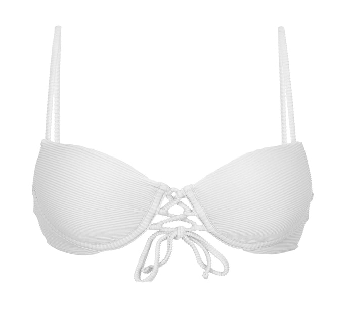 Product Front: Rio De Sol Oberteil Top Cotele-Branco Balconet-Pushup