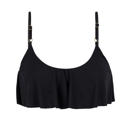 Product Front: Rio De Sol Oberteil Top Leopardo Black Babado