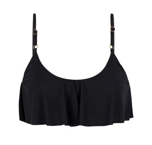 Product Front: Rio De Sol Oberteil Top Leopardo Black Babado