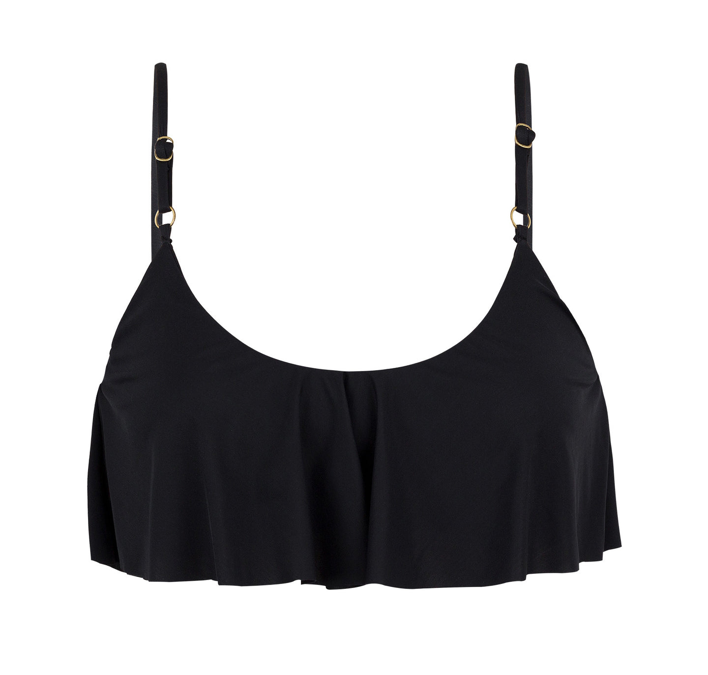Product Front: Rio De Sol Oberteil Top Leopardo Black Babado