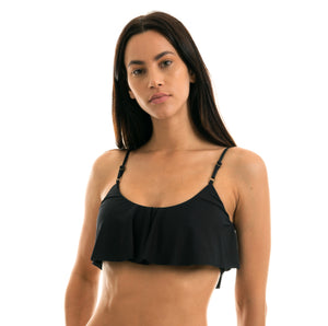 Gallery: Rio De Sol Oberteil Top Leopardo Black Babado