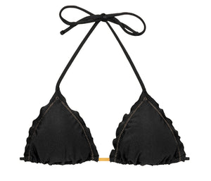 Product Front: Rio De Sol Oberteil Top Shimmer-Black Frufru