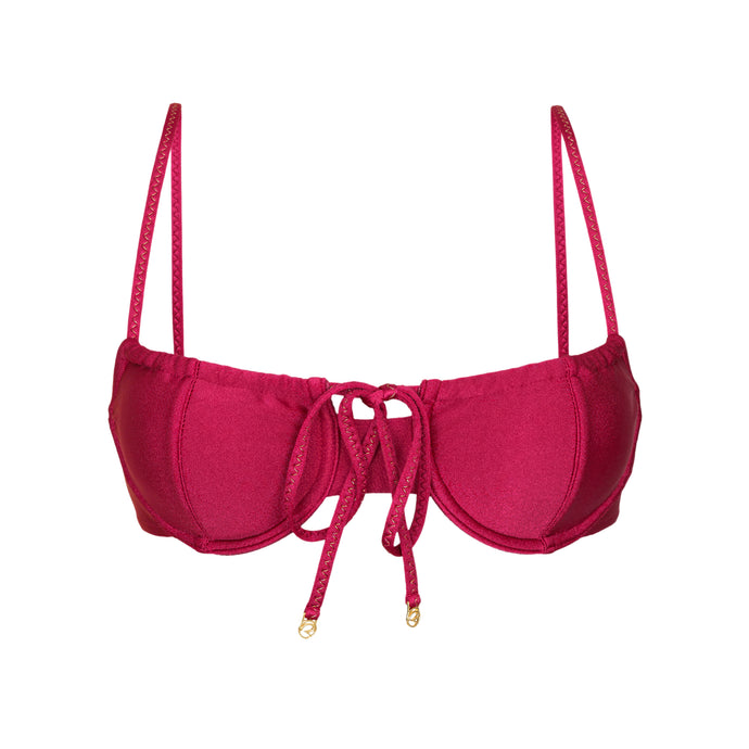 Product Front: Rio De Sol Oberteil Top Shimmer-Desejo Balconet-Tie