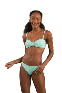 Top Malibu-Menta Bandeau-Duo