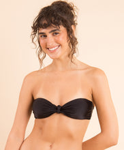 Laden Sie das Bild in den Galerie-Viewer, Top Shimmer-Black Bandeau-Joy
