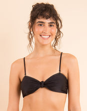 Laden Sie das Bild in den Galerie-Viewer, Top Shimmer-Black Bandeau-Joy
