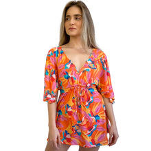 Laden Sie das Bild in den Galerie-Viewer, Orange Bloom Mini Dress
